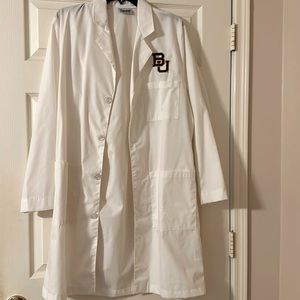 Baylor University lab coat